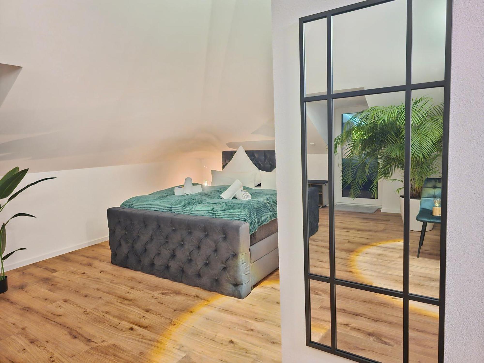 Design-Penthouse I 90Qm I Europapark 20 Min I Boxspring I Nespresso I Parking Lägenhet Lahr  Exteriör bild