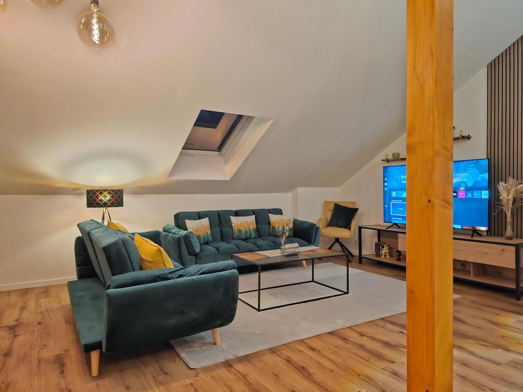 Design-Penthouse I 90Qm I Europapark 20 Min I Boxspring I Nespresso I Parking Lägenhet Lahr  Exteriör bild